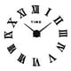 thumbnail image 1 of Números romanos sin marco Figuras 3D Acrílico Especial DIY Reloj de pared Reloj con pegatina para la decoración del hogar sidaley JJ12849-01B, 1 of 6