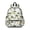 Tractor and Hay, variant on Tractor and Barns Green Pattern Backpack for School, Cute School Bag with Adjustable Shoulder Straps and Padded Back, 13.4"x11"x4.7"