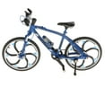 thumbnail image 3 of Modelo de bicicleta Diecast Hugo 1:10 Simulación Aleación Juguete Vehículos Coleccionables Decoración hogar Regalos Azul, 3 of 9