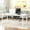 White, variant on Homieasy 63 Inch Computer Desk, Sturdy Large Office Desk, Premium 2 Person Long Desks, Super Thick Study Writing Gaming Table, Modern Computer Table, Easy to Assemble, Rustic Brown