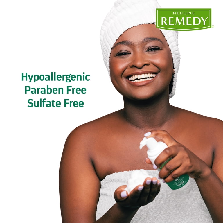 Medline Remedy Essentials No-Rinse Foam Cleanser (4 oz Bottle