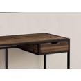 thumbnail image 2 of Monarch Specialties Computer Desk, Home Office, Laptop, Storage Drawer, 42"l, Work, Metal, Laminate, Brown, Black, Contemporary, Modern, 2 of 4