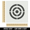 thumbnail image 2 of Bullseye Target DIY Cookie Wall Craft Stencil - 11.5 Inch, 2 of 5