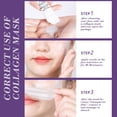 thumbnail image 4 of Collagens Filled Moisturizing Wrinkle Fighting Facial Mask Moisturizing Tending Fine Lines Smoothing Sleep Tearing Facial Mask, 4 of 6