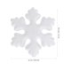 thumbnail image 2 of unbranded 8Pcs Christmas Snowflake Decorations for Glass Windows White Foam Indoor Holiday Decor, 2 of 8