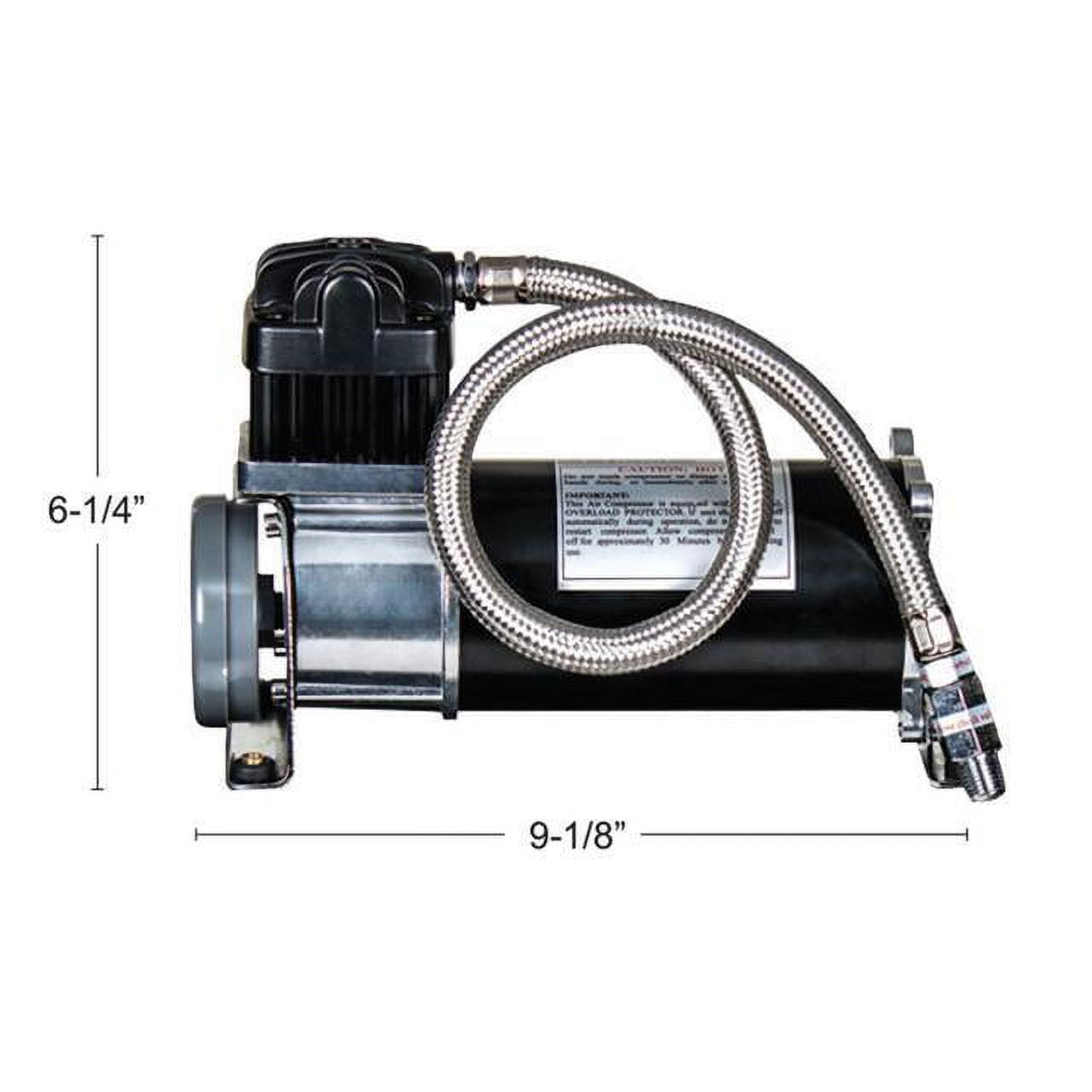 United Pacific 12V 140 PSI Heavy Duty Air Compressor - Competition Series 46156