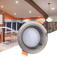 thumbnail image 3 of RGB CW 7W LED Smart Multicolor Plafonnier Downlight Wifi Control AC 85-265V(Noir), 3 of 9