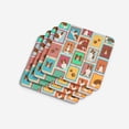 thumbnail image 3 of Lots of Red Border Collie Foam Coaster Set of 4 3.5 in x 3.5 in, 3 of 5