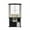 Black, variant on Bulk Vending machine Candy Ball Gumball Toy Capsule Vending Device ,White