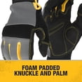 thumbnail image 3 of Guantes Protectores DEWALT 211 de Cuero Sintético, Talla L, 3 of 6