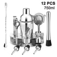 thumbnail image 1 of Cocktail Shaker Cocktail Set Gift, 12-piece Cocktail Shaker Bar Set Bar Accessories Cocktail Set Large 750 Ml, 1 of 4