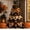 #A01-Black Cat & Pumpkin, variant on DIY Halloween Quilted Fabric Tree Kit, Black Cat & Pumpkin DIY Tree Patchwork Kit, Instruction Included Sewing Kit for Spooky Season Home Craft Project