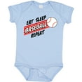 thumbnail image 3 of Inktastic Eat, Sleep, Baseball, Repeat Boys or Girls Baby Bodysuit, 3 of 5