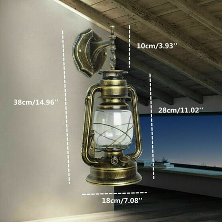 Vintage Farmhouse Wall Sconce Fixture Industrial Rustic Wall Lamp Wall Mount