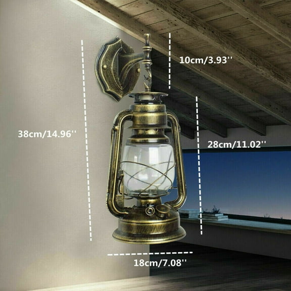 Vintage Farmhouse Wall Sconce Fixture Industrial Rustic Wall Lamp Wall Mount