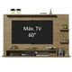 thumbnail image 3 of Mueble para tv Alfa - Nogal WEIK Alfa, 3 of 8