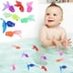 thumbnail image 1 of Xihbxyly Juego de Juguetes Flotantes de Pez Dorado, Material Tpr Suave, Flexible y Seguro, 7 Colores Variados, Divertido Juego para La Hora Del Baño, Suave para Las Manos de Los Pequeños, Tamaño de 6, 1 of 2