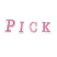 thumbnail image 3 of WEAVILUX Sew-On Letter Patch Set for Women's Clothing, Bags, Jackets - Decorative Accessories for Fashion, 3 of 5