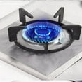 thumbnail image 4 of iMountek 4Pack Gas Stove Burner Covers Non-stick Stovetop Burner Liners Gas Range Protectors, Silver, 4 of 8