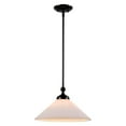 thumbnail image 5 of Kenroy Home Conical Brushed Steel 1 Light Pendant, 5 of 9