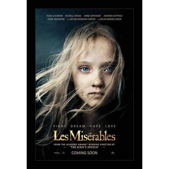 LES MISERABLES- 11x17 Framed Movie Poster