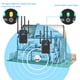 thumbnail image 3 of Amplificador WiFi 2.4 GHz WiFi Range Extender 300Mbps 4 Antenas de largo alcance para el hogar Hugtrwg Nuevos Originales, 3 of 8