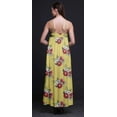 thumbnail image 2 of Bimba Rayon Floral Womens Long Casual Dress Spaghetti Strap Summer Maxi Sundress-XSmall, 2 of 5
