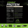 thumbnail image 2 of MusclePharm Combat Protein Powder, Cookies & Cream, 25g Protein, 4 Lb, 2 of 8