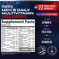 thumbnail image 2 of Multivitamin for Men - Vitamin A, C, D, E, Zinc, Calcium, Multivitamins for Immune Health Support, Vitamin B12, Men’s Daily Multivitamin Supplement Capsules, Non-GMO Mens Multi Vitamins - 60 Capsules, 2 of 6