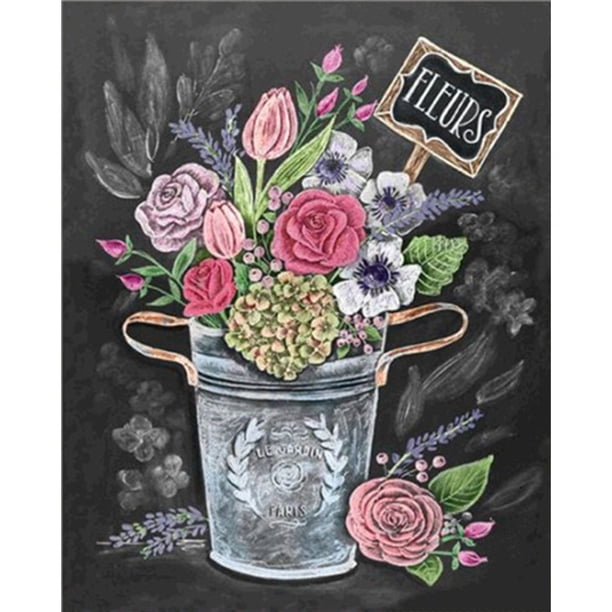 Wdftyju Kit de pintura por números DIY carta Bonsai para colorear aceite imagen artesanal (B110) Wdftyju 6tw3ec1bz4fn6sy7D03