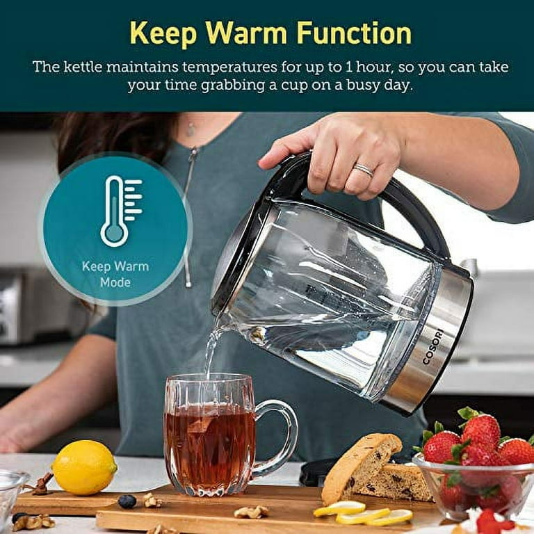  Electric Kettle Temperature Control with 6 Presets