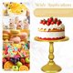 thumbnail image 5 of Set de soportes para postres Fivenl de 8 piezas, metal dorado, de 3 niveles, 5 of 7