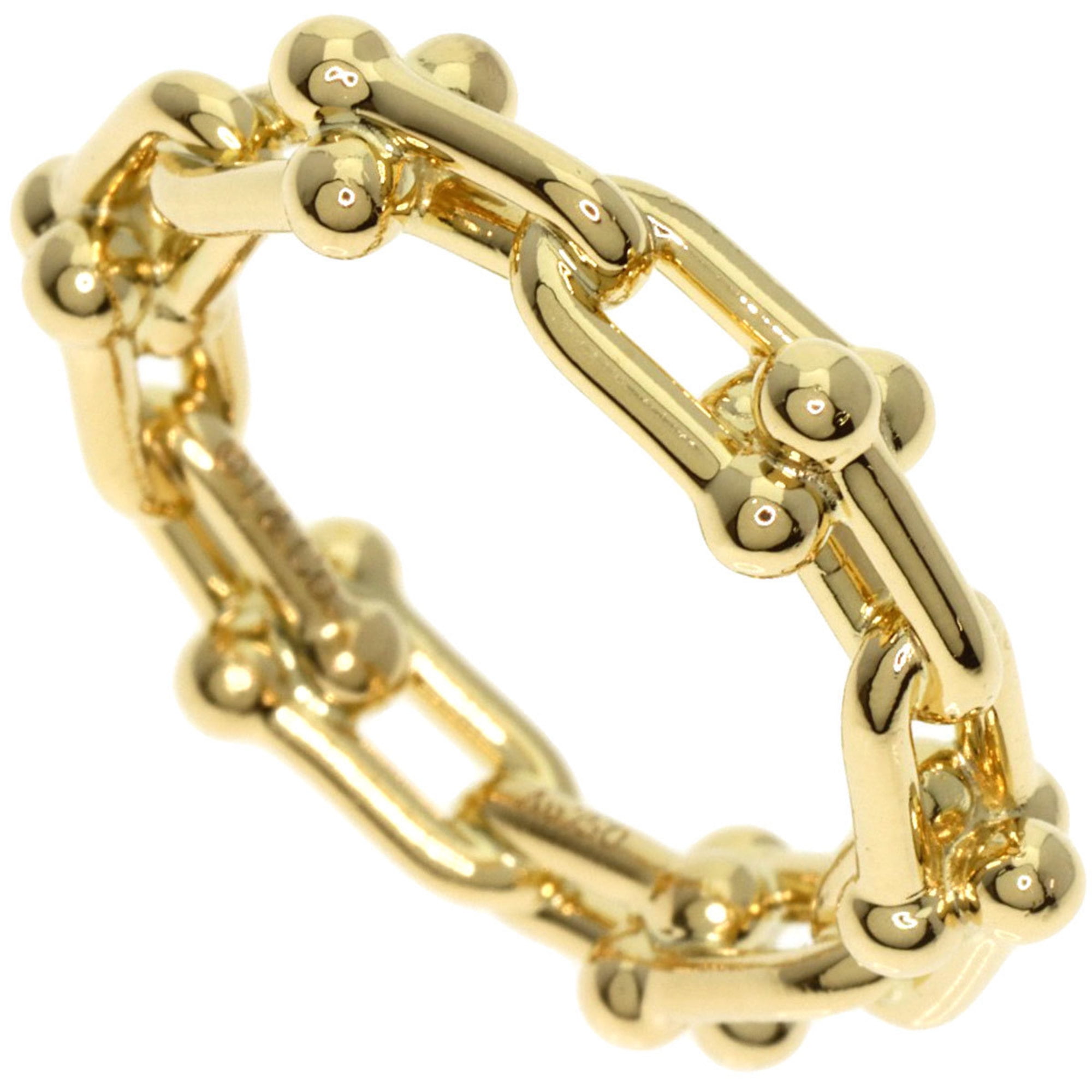 Pre-Owned Tiffany HardWear Micro Link Ring, 18k Yellow Gold Pre-Owned Tiffany HardWear Micro Link Ring, 18k Yellow Gold