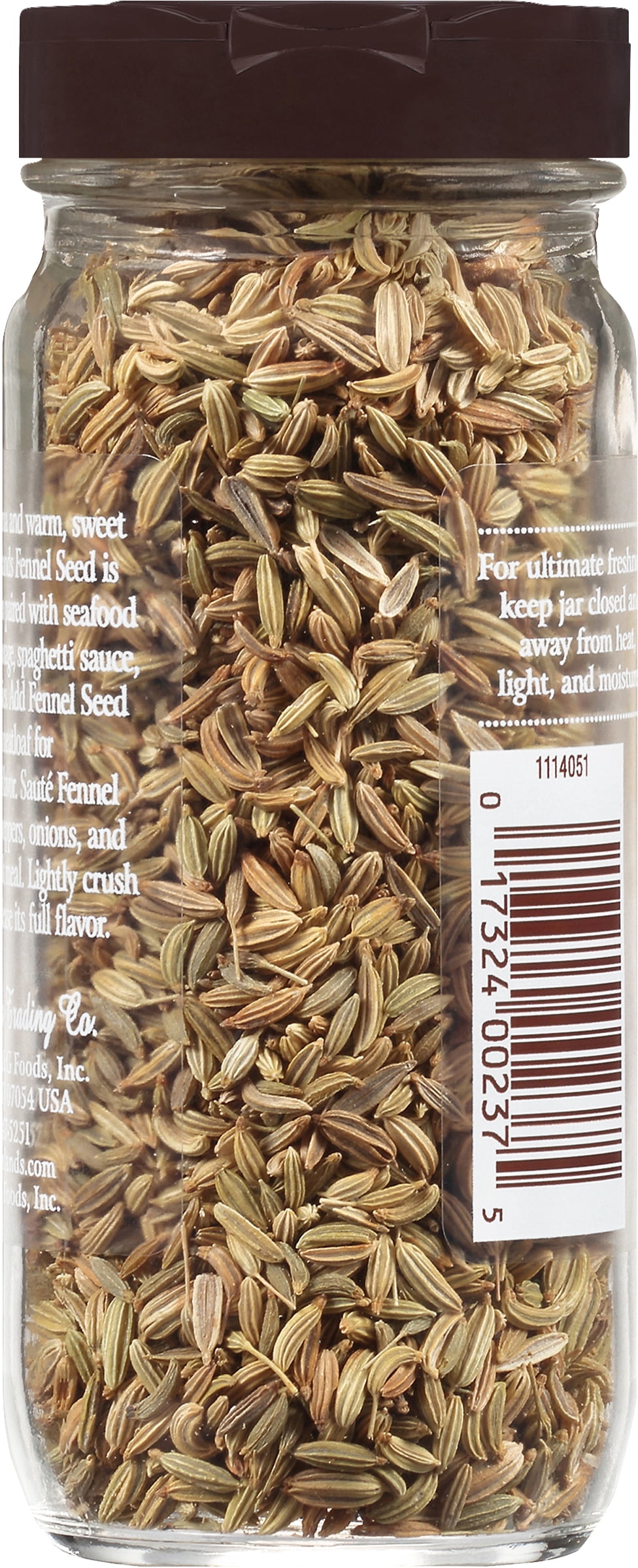 (3 pack) Spice Islands Fennel Seed, Kosher, 1.8 oz