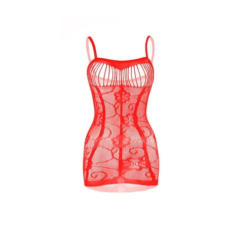 Generic New Sexy Lingerie Sheer Cutout Seduction Braces Dew One-Piece Jacquard Fishnet Clothes Mesh Stockings W426