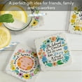 thumbnail image 5 of Thirstystone "Garden Of Sass" 4-Pack Assorted Tumbled Tile Coasters, 5 of 7