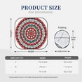 thumbnail image 3 of Fuzoiu Round Design Print Car Windshield Sunshade,Folding Front Windshield Sun Shade,for Most Car Sedan SUV Truck,Car Windshield Sunshade-Medium, 3 of 6