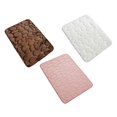 thumbnail image 1 of 3x Alfombrillas De Baño Efecto 3D Adoquín Relieve Para Baño Lado Bañera Sunnimix Alfombra de baño, 1 of 8