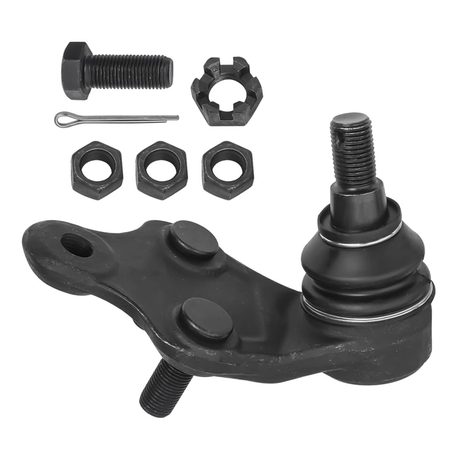Detroit Axle - Front 2pc Ball Joints for Toyota Camry Avalon Lexus ES300h ES350, 2 Lower Ball Joints Assembly Replacement