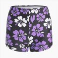 thumbnail image 4 of KPOPLK Women's Tankini Swimsuits with Skirt Two Piece Tummy Control Bathing Suits Printed Swimdress Swimwear Size L,Purple, 4 of 9