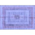 thumbnail image 1 of Ahgly Company Indoor Rectangle Abstract Blue Modern Area Rugs, 7' x 9', 1 of 4