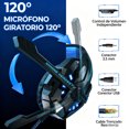 thumbnail image 4 of Auriculares Gaming VEATOOL Alámbricos 3.5mm Compatible PS5,Xbox y PC,Mic,LED,Orejeras Espuma Memoria, 4 of 8
