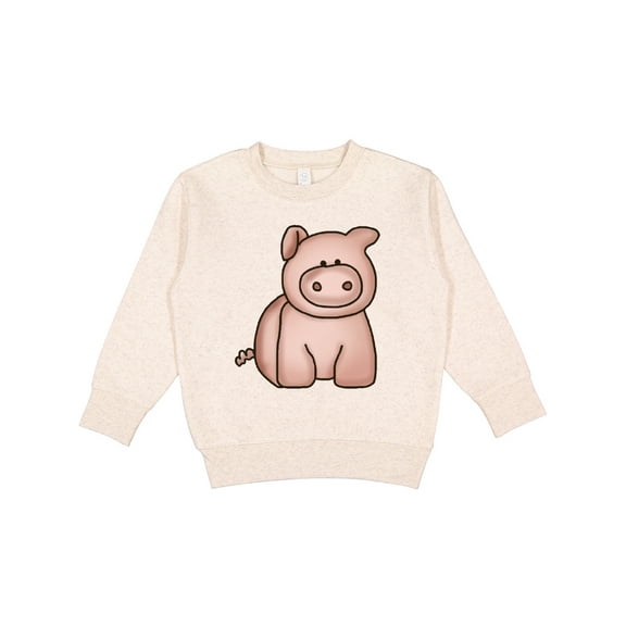 Inktastic Cute Little Pig Toddler Sweatshirt