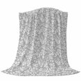 thumbnail image 6 of Grey Spring Floral Blanket Soft Cozy Warm Throw Blanket for Couch, Plush Fuzzy Flannel Fleece Blankets for Sofa, Farmhouse Flowers Elegant Pastoral Bed Blankets Lightweight Gifts for Women, 40"x50", 6 of 9