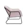 thumbnail image 3 of Porthos Home Kylen Accent Chair, Polyester Upholstery, Metal Legs, 3 of 5