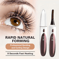 thumbnail image 2 of Heated Eyelash Curlers, Electric Eyelash Curlers, 8 Seconds Fast Heating, Double-Sided Anti-Burn Heated Lash Curler, A Fast-Forming, Natural-Looking, Long-Lasting Eyelash Heated Curler, 2 of 6