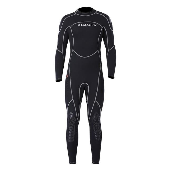 De Neopreno Nylon 3 Mm Buceo Surf Natación De Neopreno Hombre Negro SG