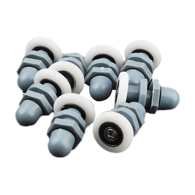 HEALEEP 10 Pcs Roues de Porte Coulissante pour Douche Rouleaux Multicolores pour Baignoires et Caissons de Douche