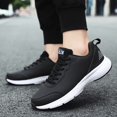 thumbnail image 2 of Gubotare Casual Shoes For Men Men's Fashion Sneakers 3 Eyelets Simple Style Casual Shoes,Black 12.5, 2 of 4