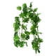 thumbnail image 4 of Decoración de hojas verdes simuladas de vid de hoja de Monstera artificial para techo de pared, 4 of 5
